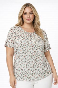 Immagine di CURVY GIRL TOP IN FINE QUALITY STRETCH